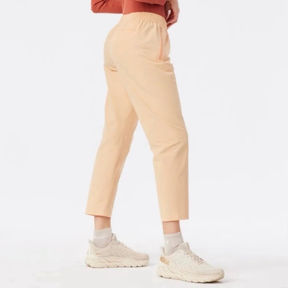 Outdoor Voices Peach and Yellow Pants